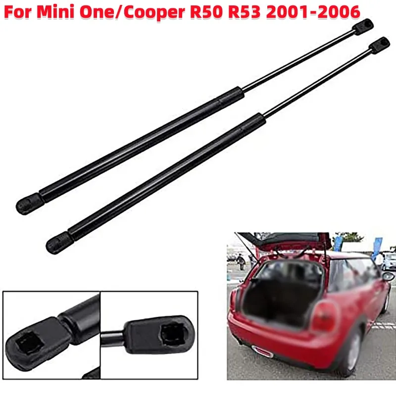 1 Pair Tailgate Boot Lift Support Struts Bar Rods Rear Trunk Door Struts Piston Rods For Mini One/Cooper R50 R53 2001-2006 