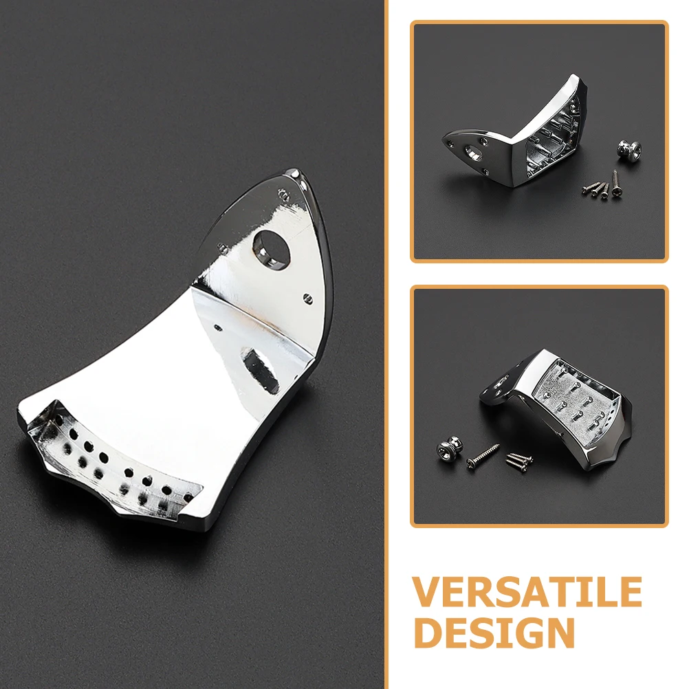 

8 String Bridge Mandolin Accessory Fashion Upgrade Part Heavy-duty Metal Easy Install Tailpiece Supply Parts Replacement