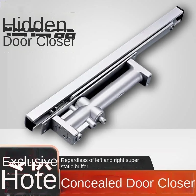 

Hidden invisible door closer hidden door closing automatic buffering hydraulic hotel and household wooden door concealed door