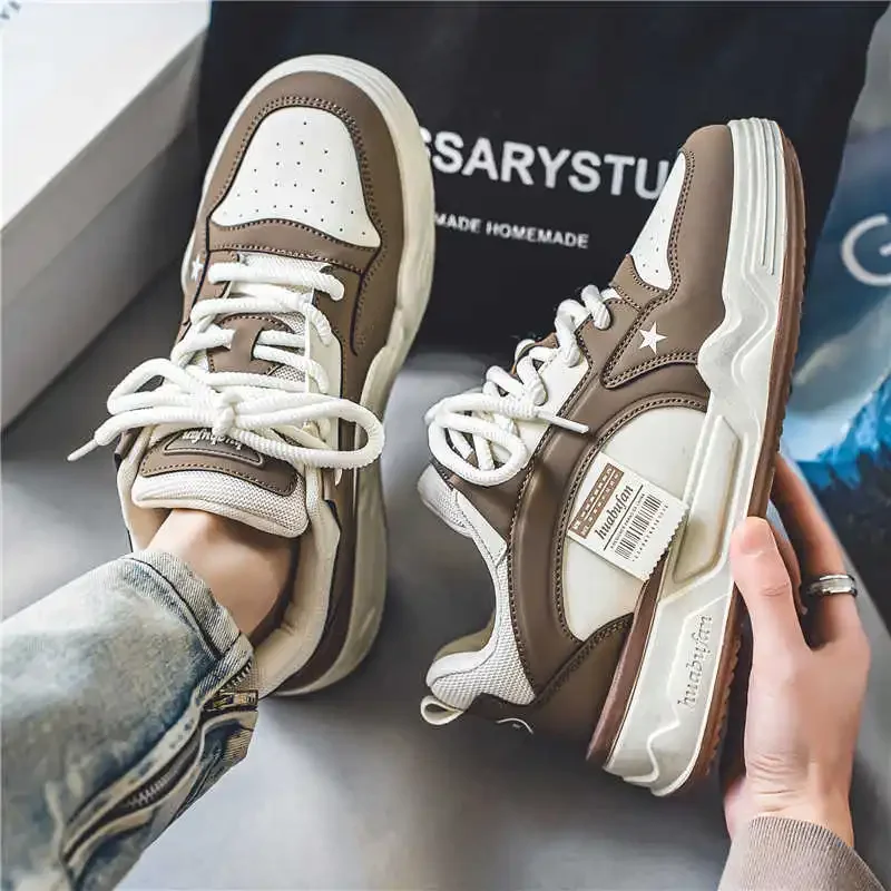 

Parkour Hip Hop White Men's Casual Sneakers Skateboarding Men's Running Shoes Summer Trainers Men Sport Price Link Vip