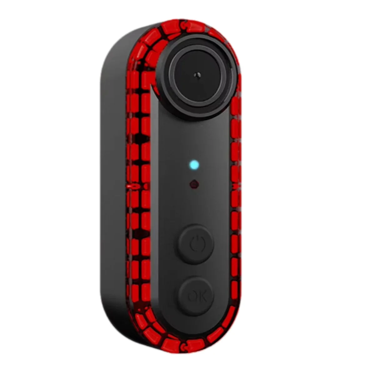 

ABQR Bike Tail Light with Recorder Camera 1080P HD 150 Degree Viewing Phone Interconnection Water Proof Rear View Camera
