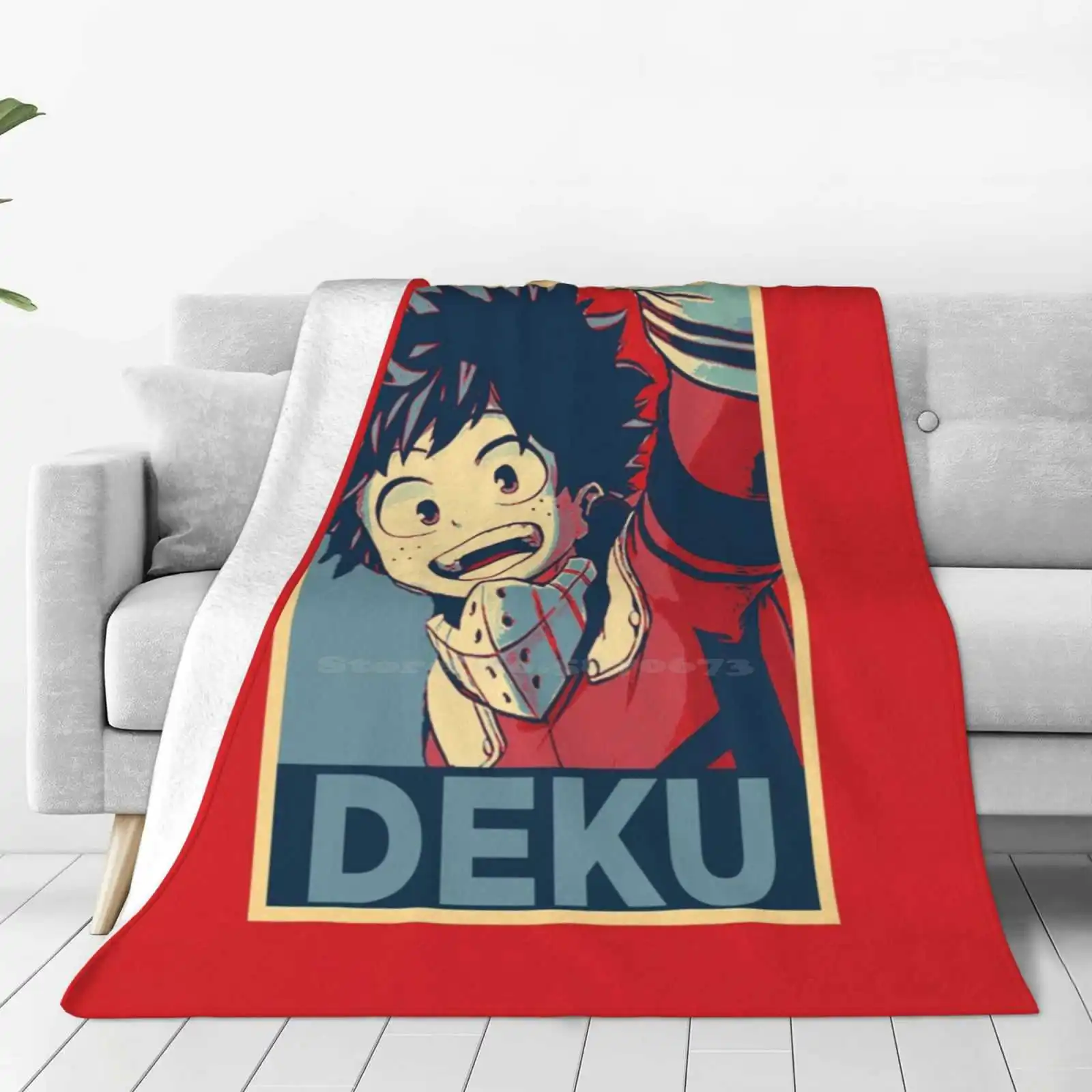 Izuku Midoriya Hope Low Price New Print Novelty Fashion Soft Warm Blanket Boku No Hero Academia Bnha Anime Mha Manga All Might