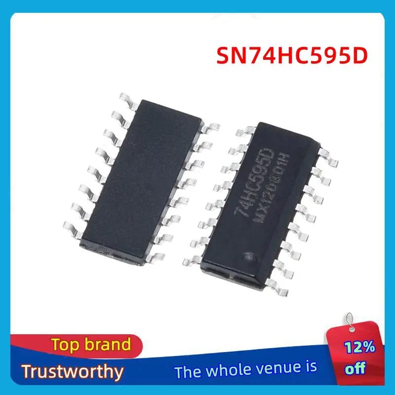 

10/30PCS SN74HC595D 74HC595D 74HC595