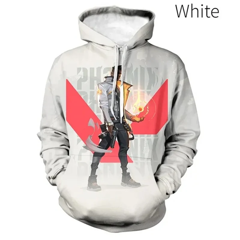 Pop Shooting Game official-website Printed Hoodie Charlotte Valandrey Graphic Hooded Sweatshirts Fashion Cool Pullovers Hoodies