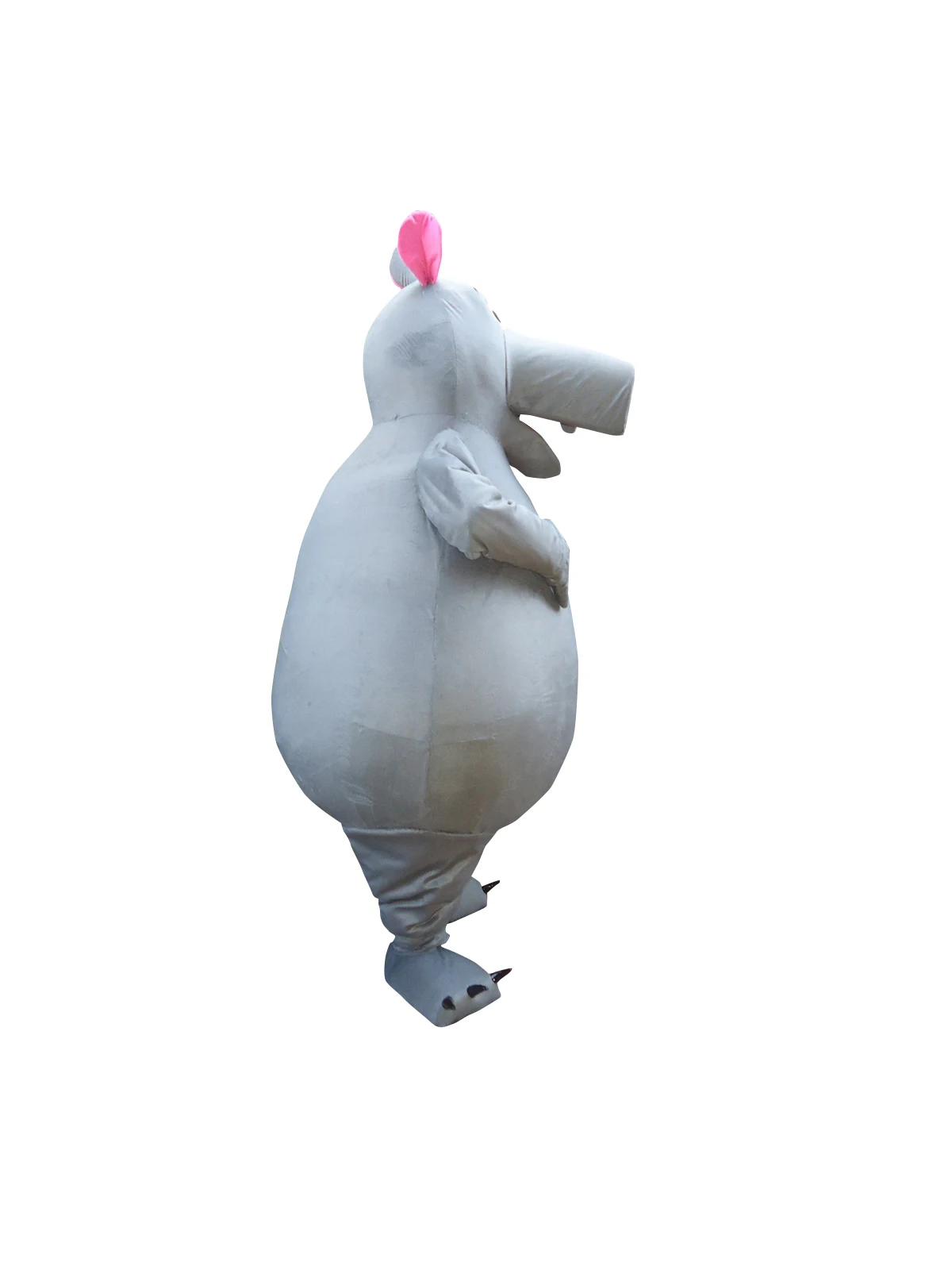 Hippo Mascot Cosplay Traje, Vestido extravagante, Roupa Halloween