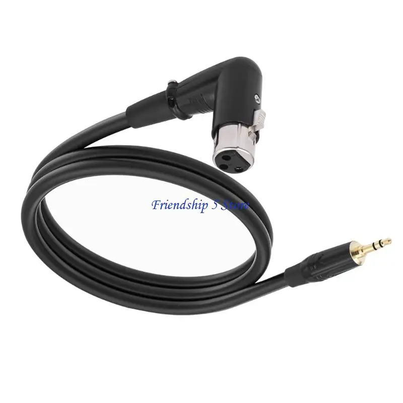 

T8WC Lightweight 3.5mm TRS to 3Pin Adapter Cable for Uninterrupted Transfer