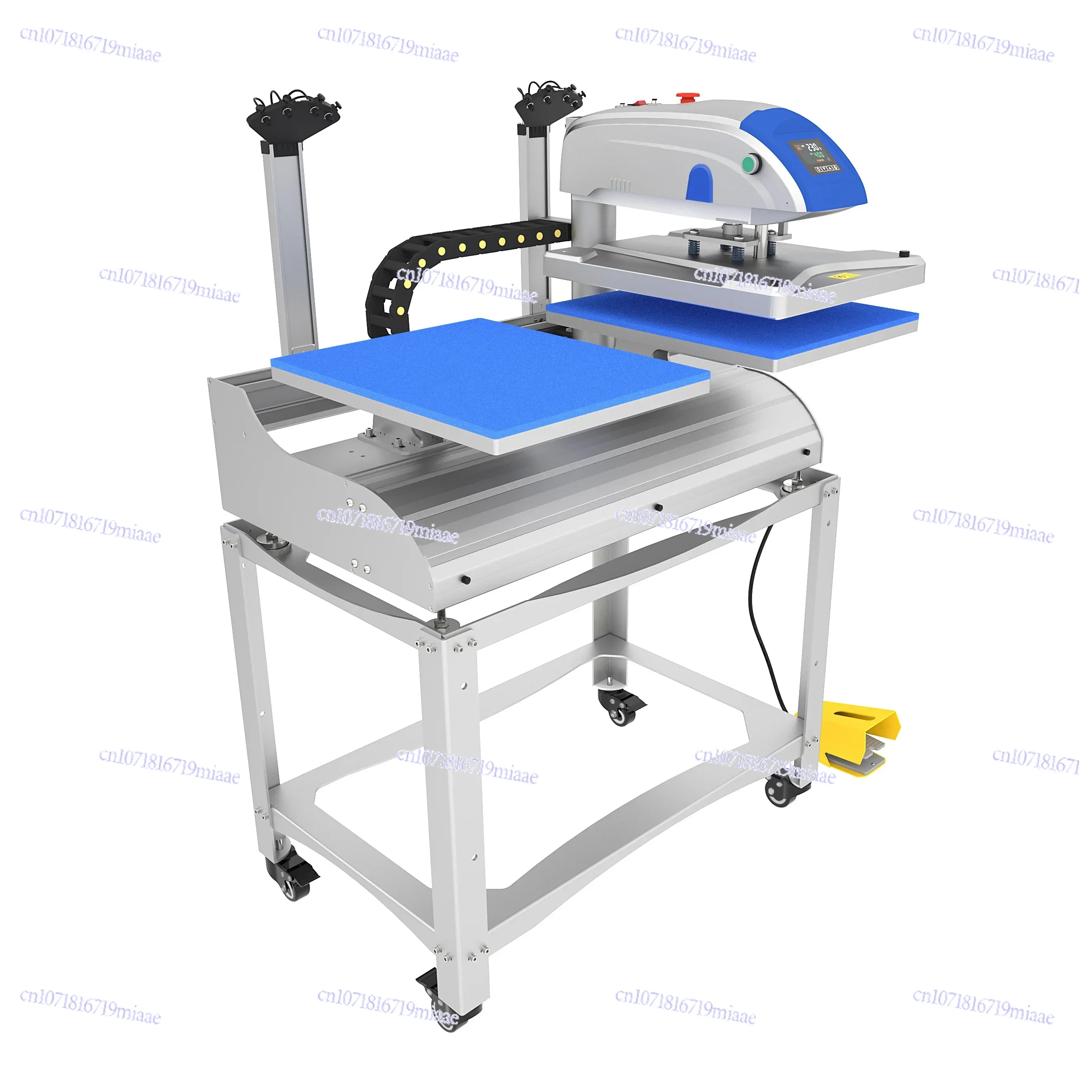 

-для электрической двухсторонней станции 16x20, автоматической термопереносной пресс с лазерным выравниванием