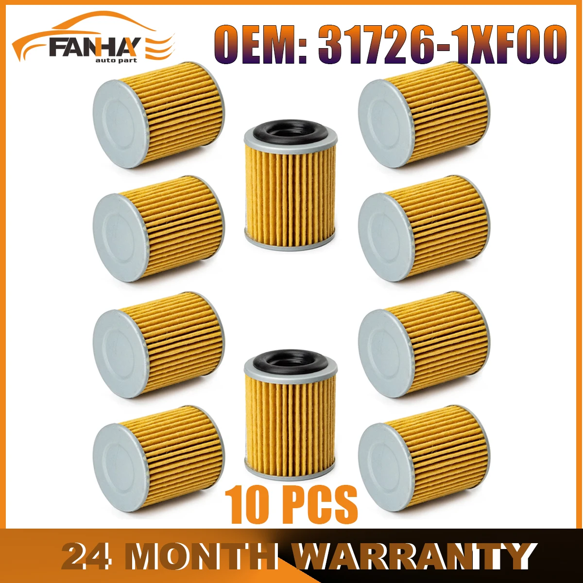 

10x OEM# 31726-1XF00 JF011E RE0F10A Gearbox Transmission Oil Filter For Mitsubishi For Nissan For Dodge For Jeep 317261XF00