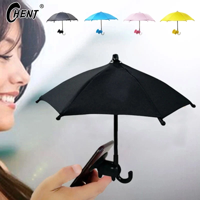 Creative And Environmentally Friendly Silicone Umbrella Pig Suction Cup Phone Holder