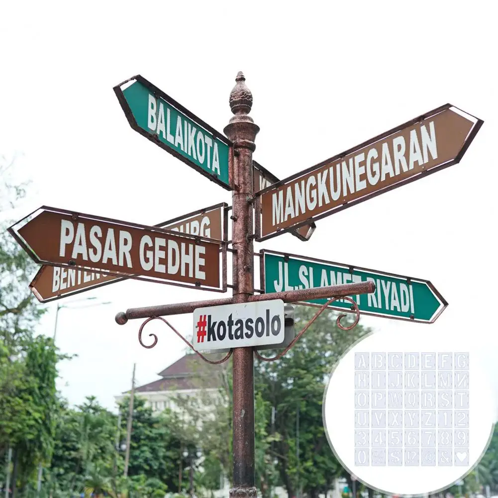 42 шт., шаблон для рисования