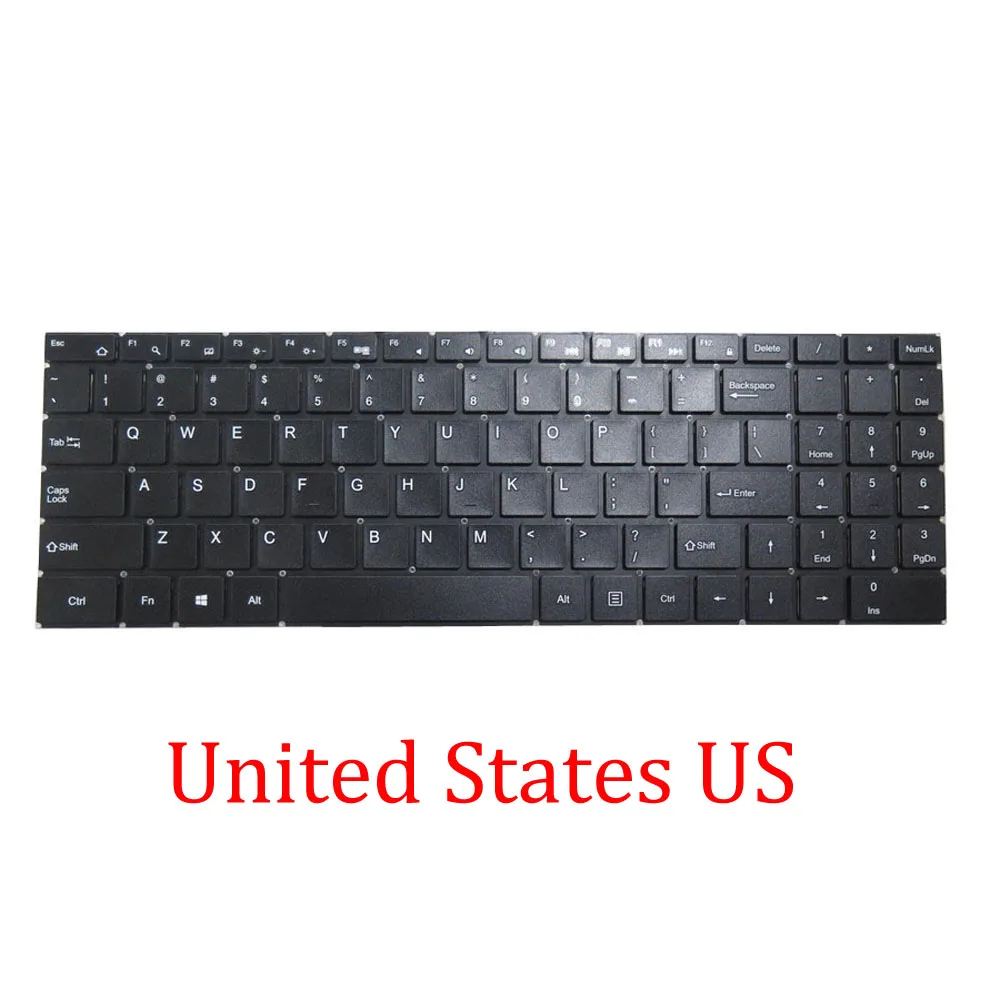 Black Laptop Keyboard For IPASON MB3301027 F007-027 XK-HS370 United States US New