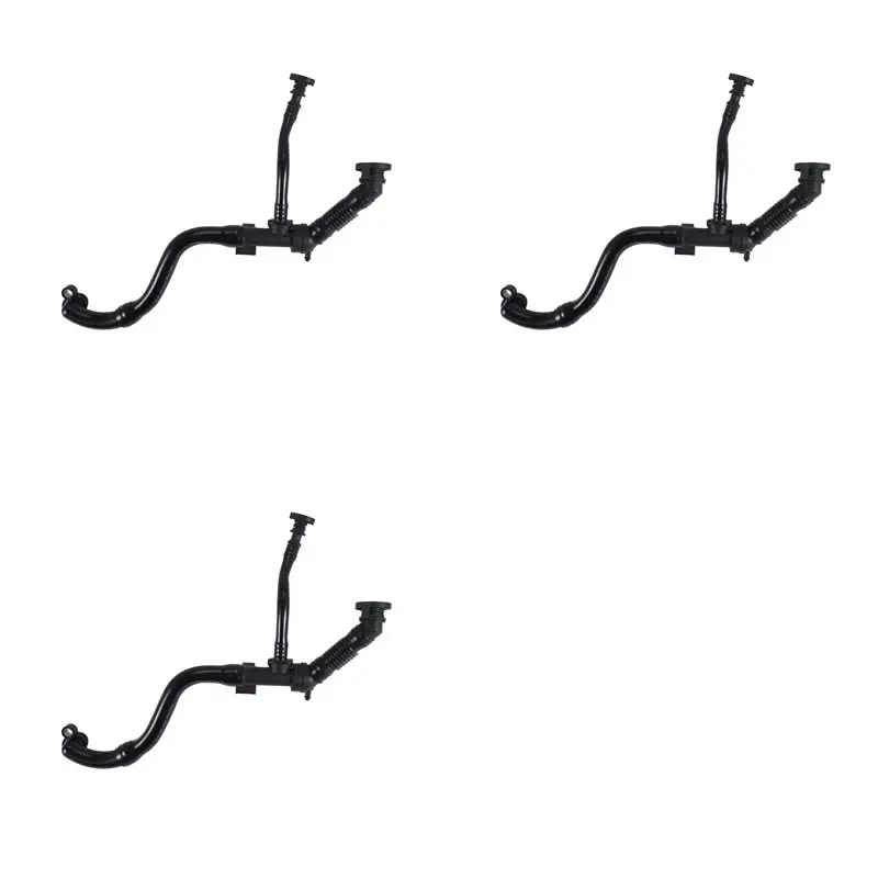 Tuyau d'évacuation des gaz d'échappement Well 3X 03C103474AA pour A1 VW EOS Scirocco Golf Tiguan Passat Touran Beetle Jetta