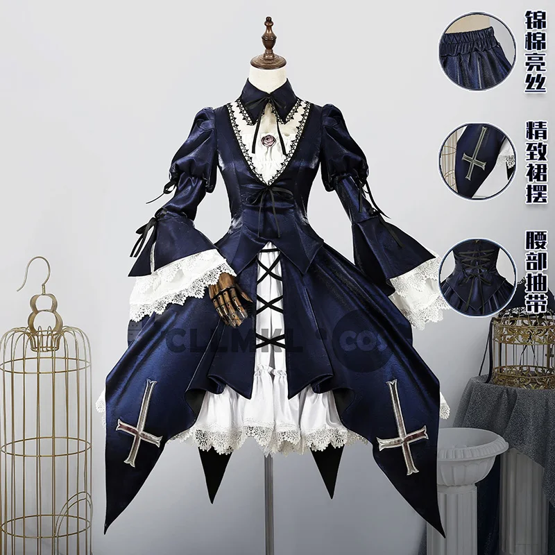 

Rozen Maiden.‌ Black Honey‌ Cosplay Costume‌‌ Gothic Lolita‌ Uniform Halloween Carnival Party Christmas Play Role Clothing