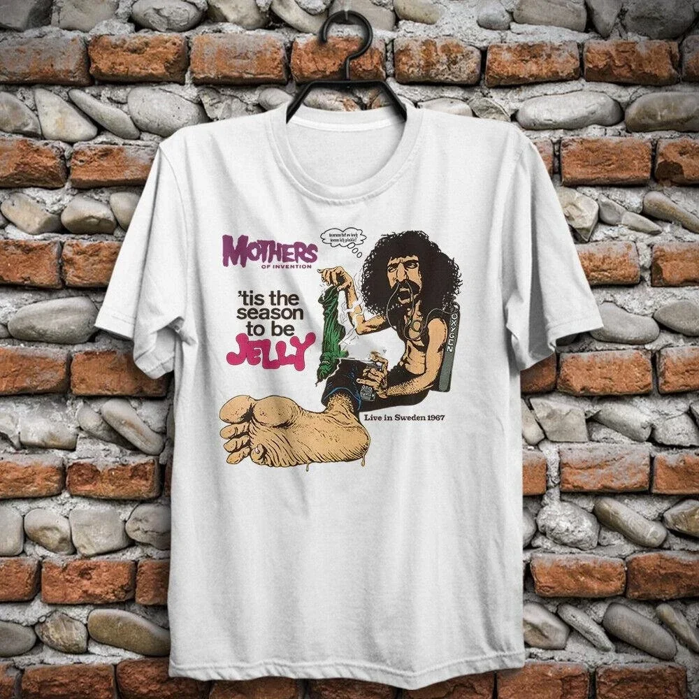 Frank Zappa The Mothers Of Invention T-Shirt Ray Collins Freak Out! Uncle Meat Short Sleeve Outfits vintage new in tops & tees