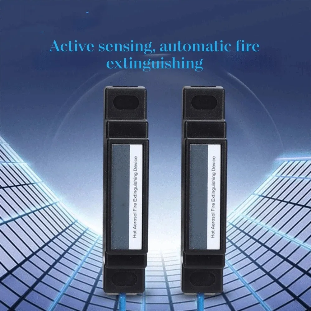 Pollution-Free Flame Retardant Device Vibration Resistant Simple Fixed Mounting Automatic Fire Extinguishing Sticker