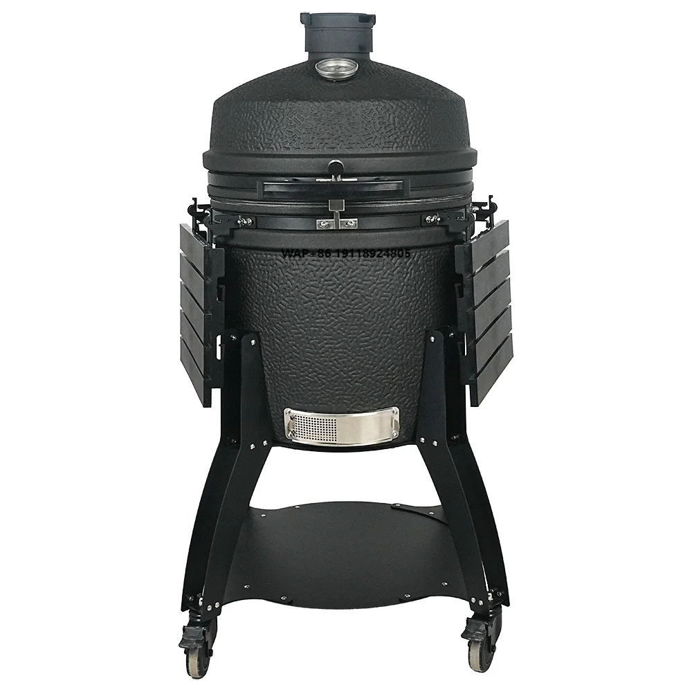 SEB Hot Sale 22-Inch Black Ceramic Kamado Joe Big Egg BBQ Grills Kamado Large Egg Charcoal Grill Barbecue Grill