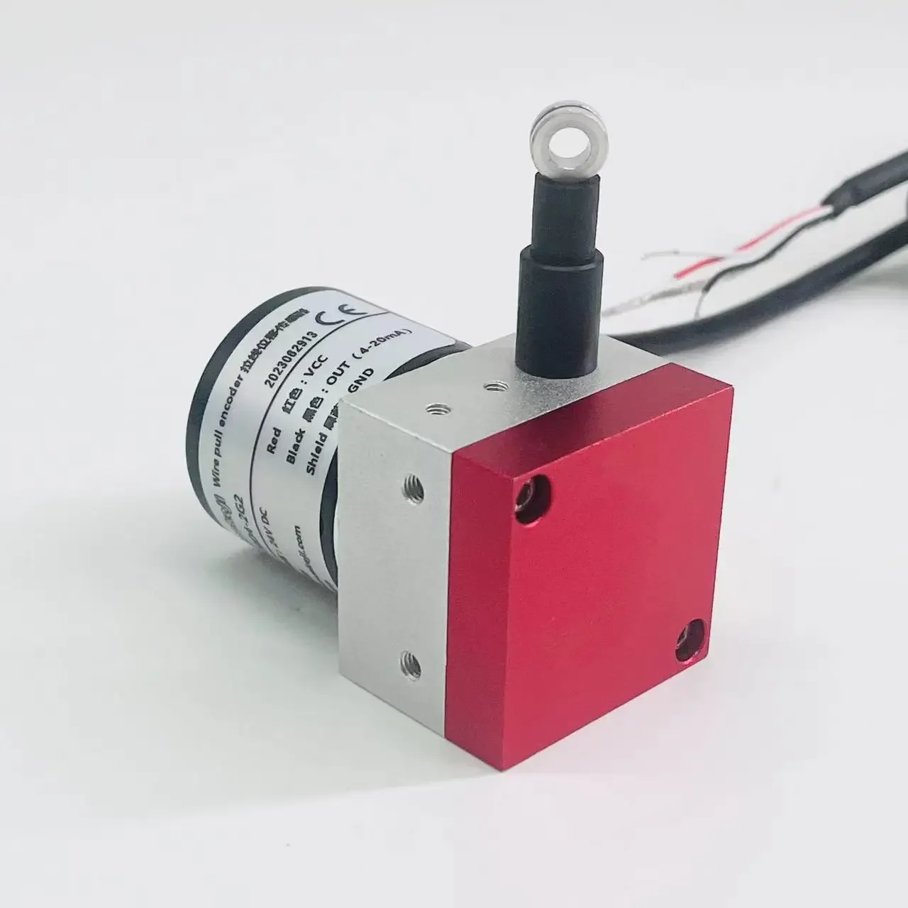 420ma String Encoder 0-600mm 0-10V Rope Encoder Linear Wire Encoder