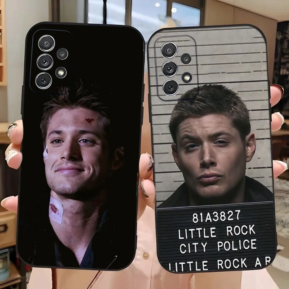 Celebrity D-Dean Winchester Phone Case For Samsung Galaxy A13,A21s,A22,A31,A32,A52,A53,A71,A80,A91 Soft Black Phone Cover