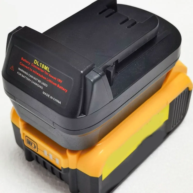 Li-Ion Battery Converter Adapter for Milwaukee 18V~20V GSR180-LI BAT609 Used To for Milwaukee 18V~20V Tool