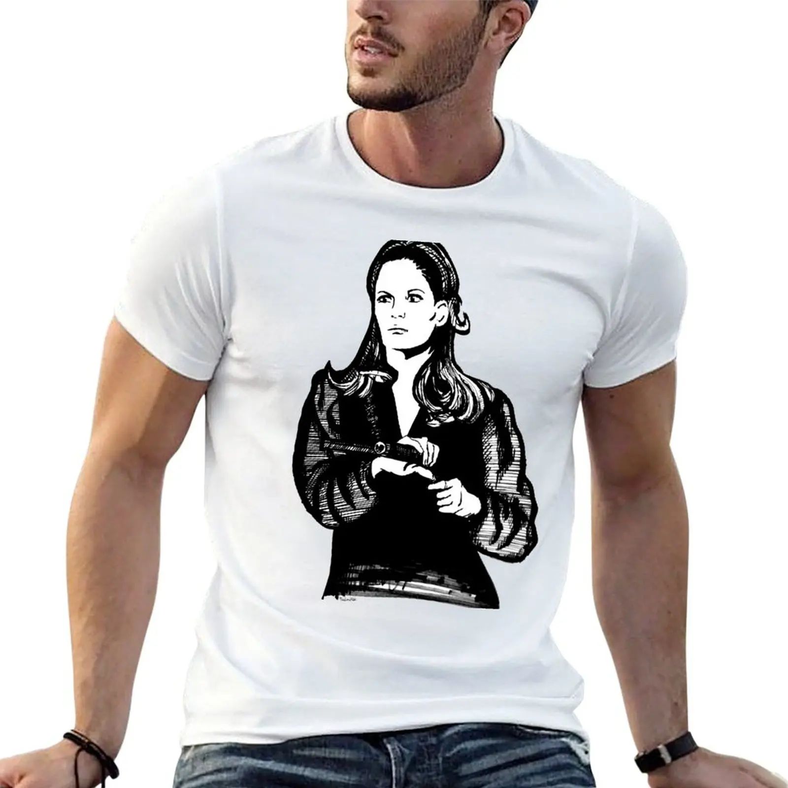 Camiseta Vesper Lynd-Casino Royale '67, camisetas gráficas para hombre, camiseta personalizada, camiseta con estampado personalizado