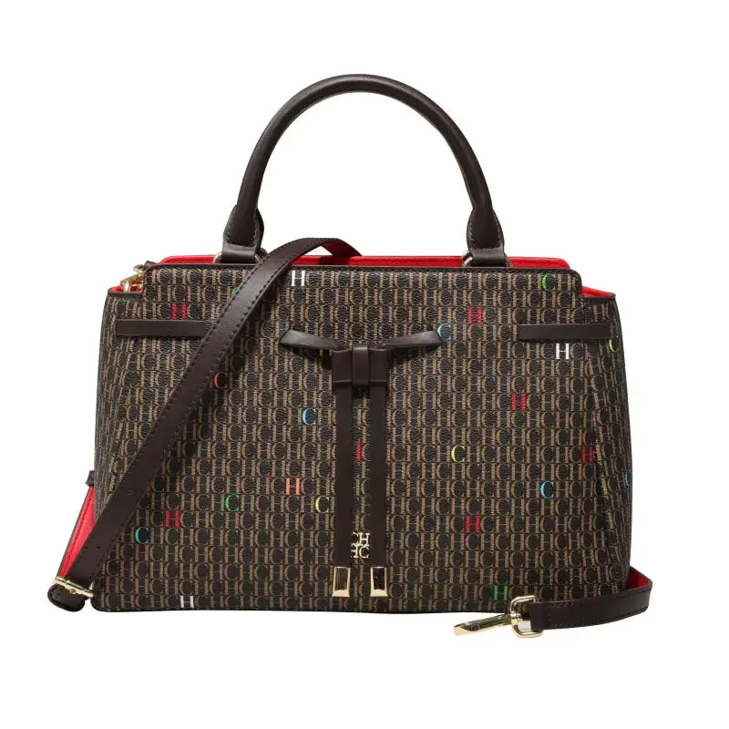 CH Fashion Minimalist Women's Elegant Handbag Exquisite Letter Print Light 2026 New Luxury Brand Tote Ladies'Bag image 4