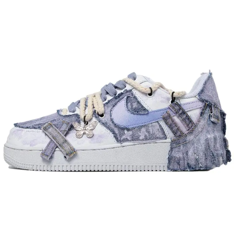 【Customize】Nike Air Force 1 Skateboarding Shoes Women's Sneakers shoes DD8959-100