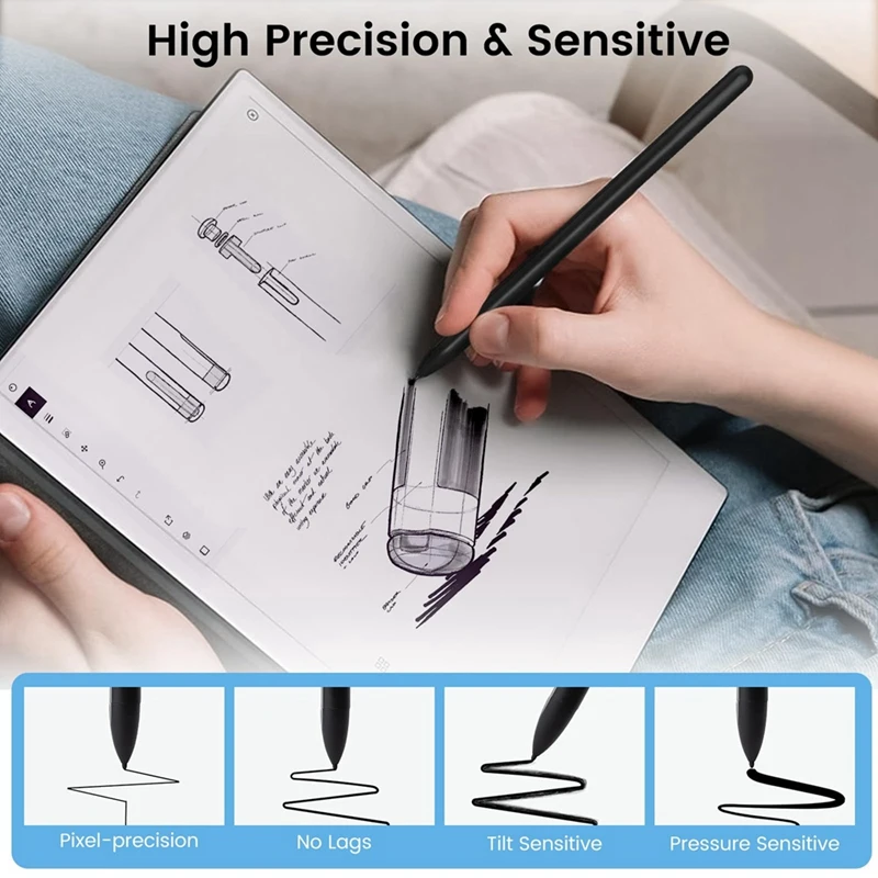 40Pcs Pen Tips/Nibs For Remarkable 2 Stylus Marker Plus Pen Nibs With Tool Replacement Soft Nibs/Tips