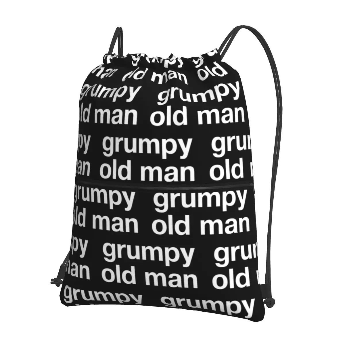 

Рюкзаки Grumpy Old Man, повседневные портативные сумки на шнурке, спортивная сумка, сумки для книг для мужчин и женщин, школьные