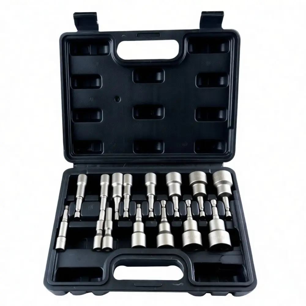 Strong Magnetic Nut Setter 65mm Hex Socket Adapter For Fuxin Electric Drill Bit Impact Driver Chrome Vanadium Hand Tool Kit