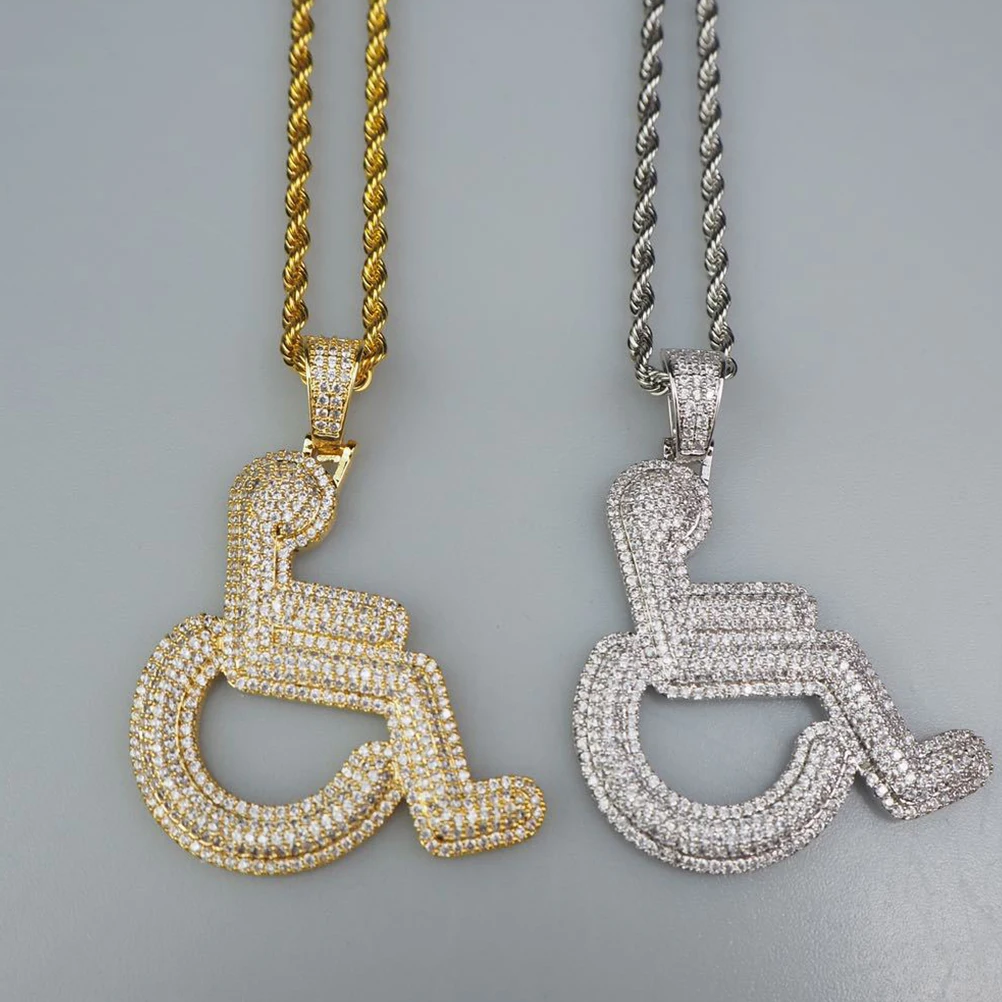 

Necklace Pendant Unique Neck Jewelry Zircon Cool Jewelry Punk Creative Accessory Multi Layer Chain Neck Ornament