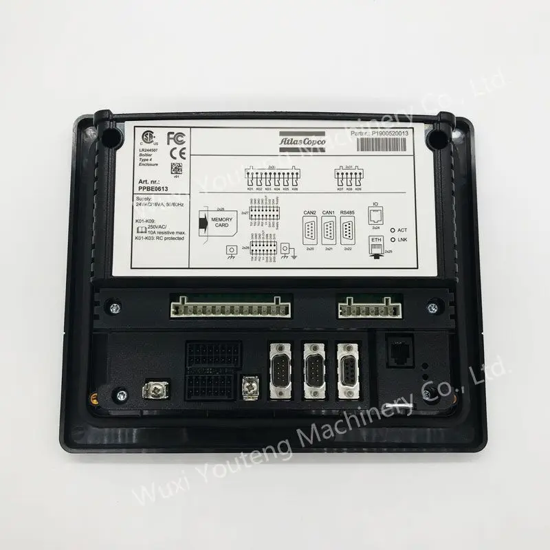 

Atlas Copco Metal Screw Compressor Controller Model 1900520013 & 1900520022