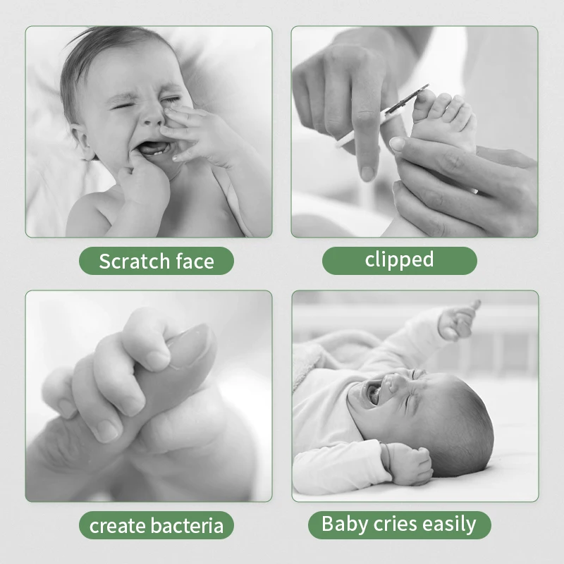 Electric Baby Nail Trimmer Safe Automatic Nail Grinder, Rounded No Hurt Manicure Tool for Newborn Toddler Kids