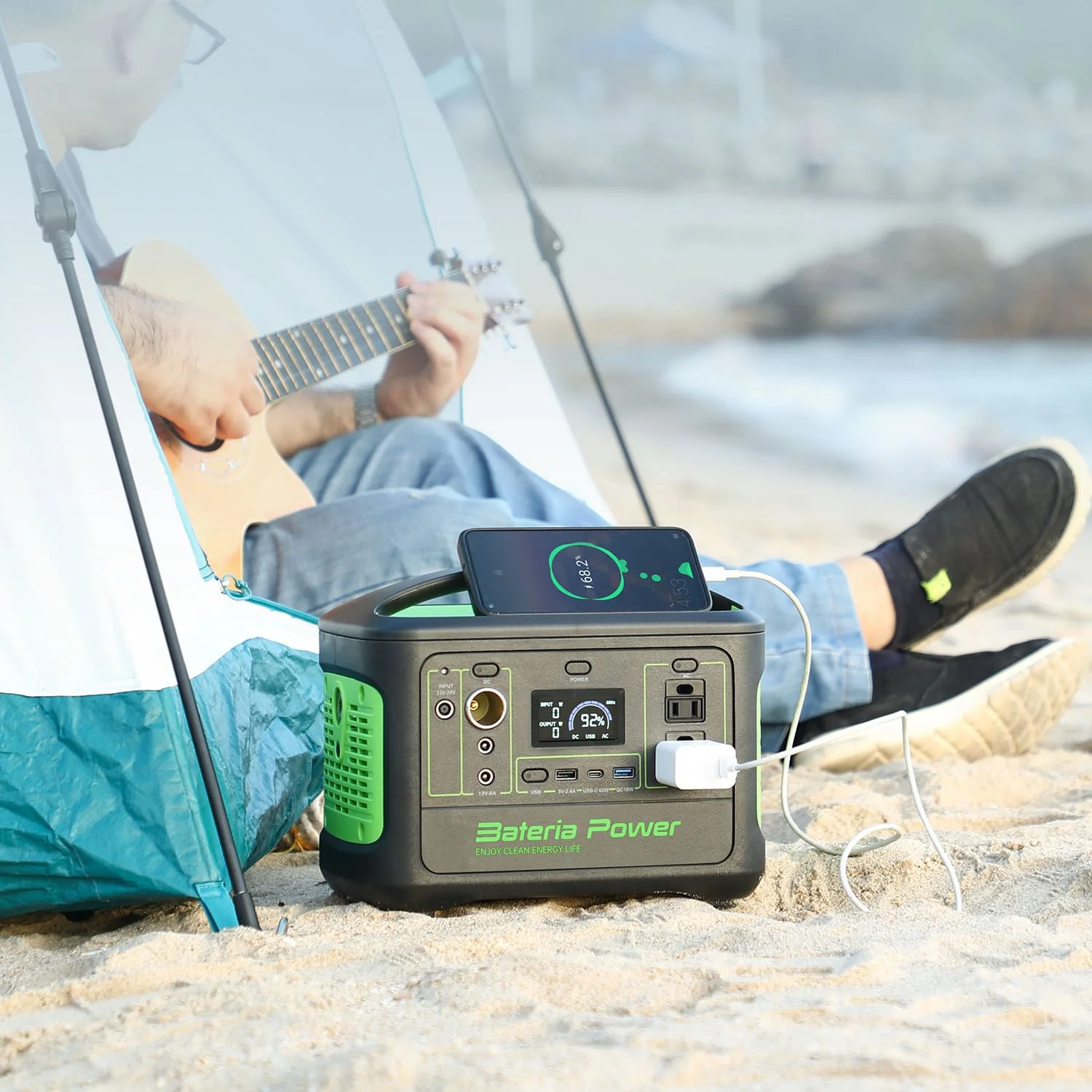 Outdoor 600W Solar Generator With Expandable Lifepo4/Ternary Lithium Batteries Super Portable Power Station