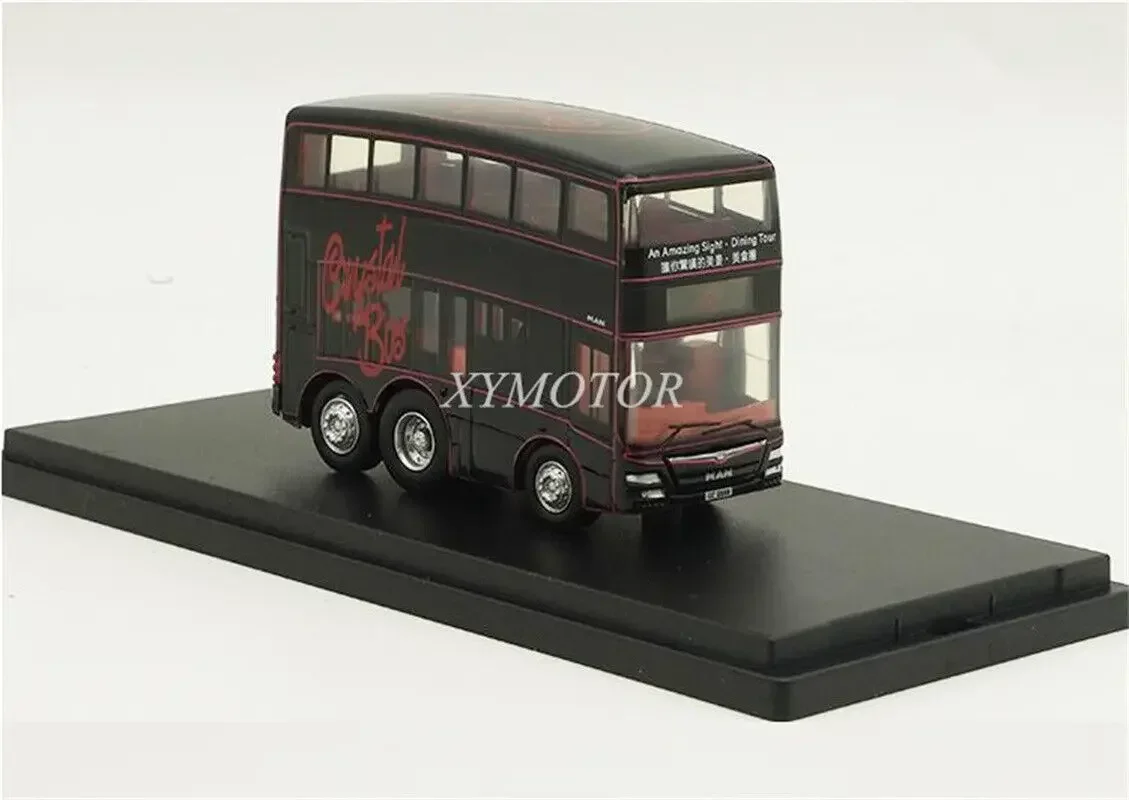 Hongkong MAN A95 Q bus QBUS model Diecast Model Car double decker Bus Gifts Display Ornaments Collection