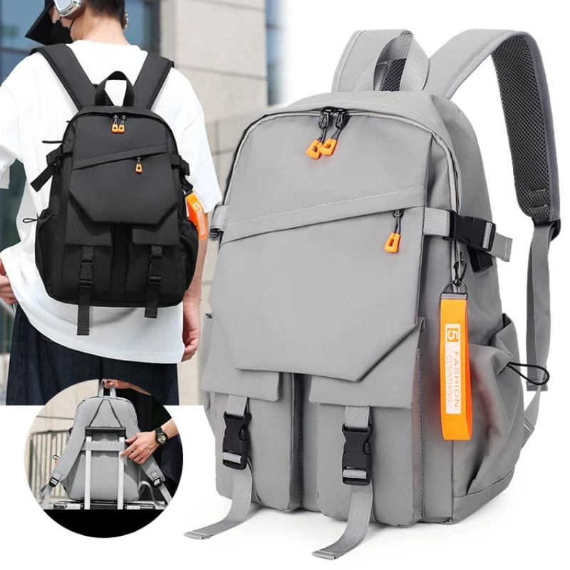 Hochwertiger Rucksack, Rucksack mit großem Fassungsvermögen, einfacher und stilvoller Laptop-Rucksack, lässiger Reiserucksack, modischer Schulrucksack