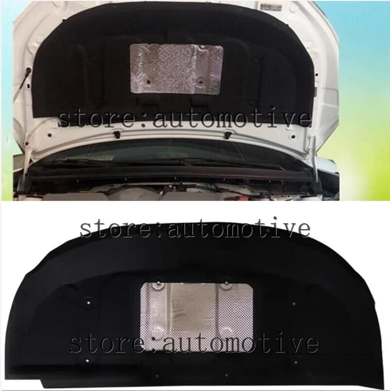 

2014 2015 16 17 18 2019 For Toyota Yaris L Heat Sound Insulation Cotton Front Hood Engine Firewall Mat Pad Cover Noise Deadener