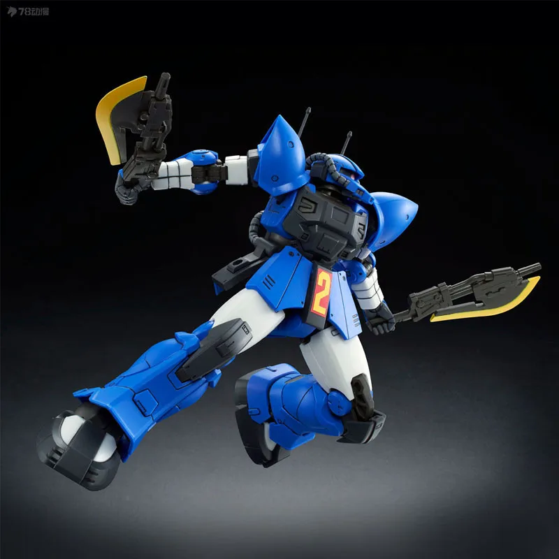 Bandai Original MODEL KIT GUNDAM HGGTO MS - 11 ACT ZAKU 1/144 Anime Action Figure Assembly Model Toys  Model Gifts for Boys