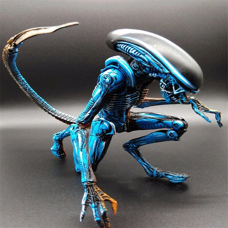 NECA Alien Blue Alien Xenomorph Figma Predator Toy Ripley Action Figure NECA Model Toy Gift 18CM