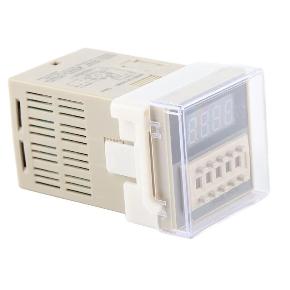 

Precision Timing DH48S-2Z Time Relay 24VAC/DC 0.01S-9999H DH48S‑2Z Time Relay LCD Display Time Delay Relay Automation Systems