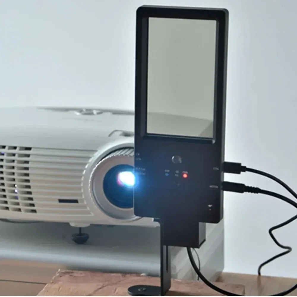 

Make Passive 3D Cinema Home Theater 3D Optical Polarizer,3D Mini Modulator,3D Polarization for Home Using for DLP Projector