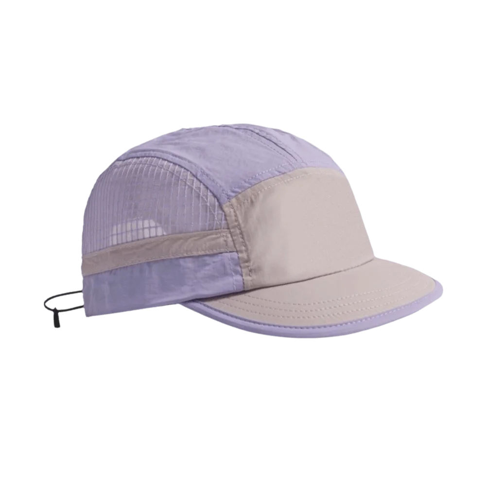 

Color-Blocked Quick-drying Baseball Cap Retro 5-panel Soft Brim Breathable Peaked Cap Lightweight Hip Hop Mesh Running Caps