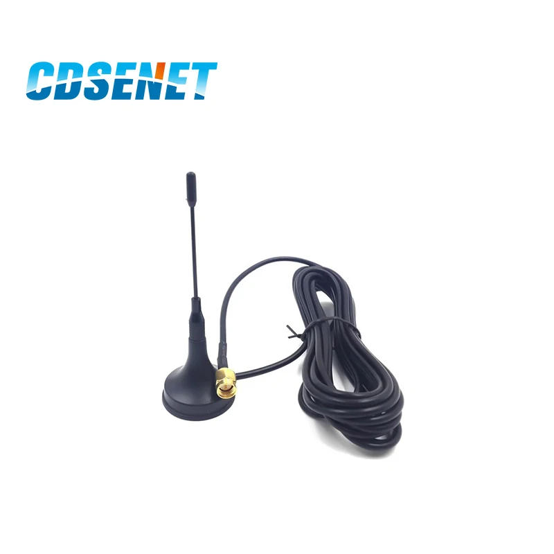 2Pcs Wifi Antenna vhf 170MHz Sucker Antenna SMA Male 4dBi High Gain Magnet Base Omni  Antennas Signal Amplifier TX170-XP-200