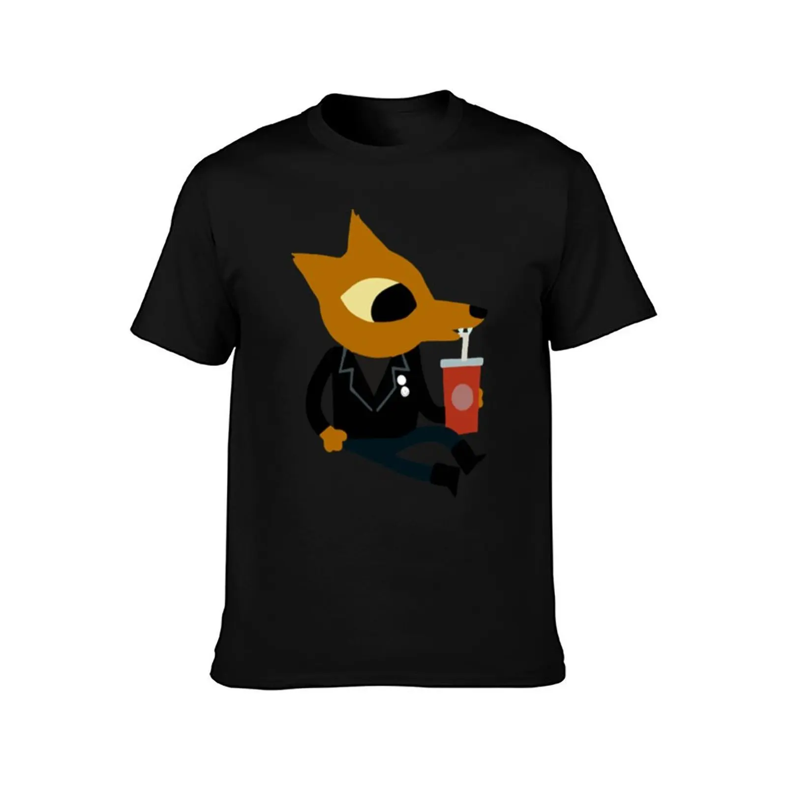 Gregg Night in the Woods T-Shirt Casual Loose Fit Short Sleeve T-Shirt