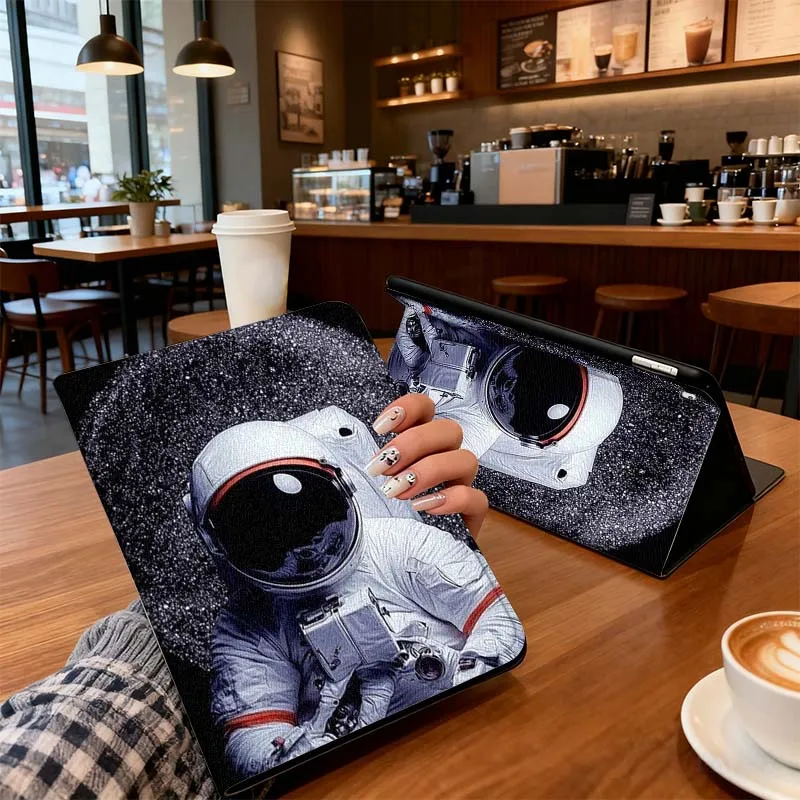 

Astronaut Cool Art For iPad Pro Air Mini 2 3 4 5 6 7 7th 8th 9th 10th 11th 10.2 9.7 10.5 10.9 11 13 Inch Tablet Case