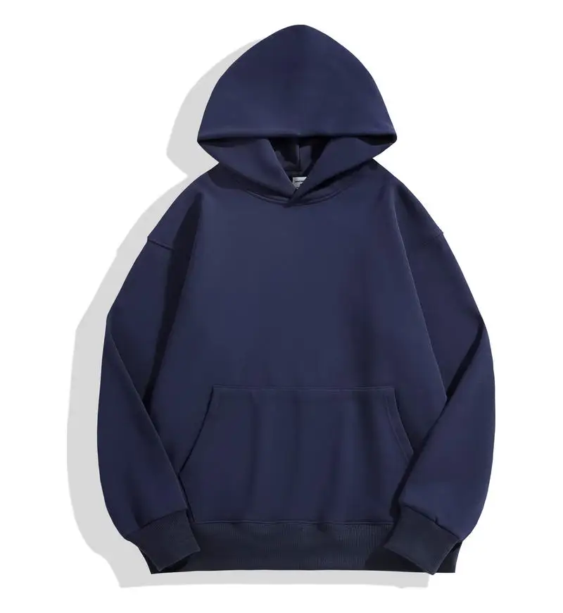 NONE Sweat à capuche lourd Uni 500GSM 4
