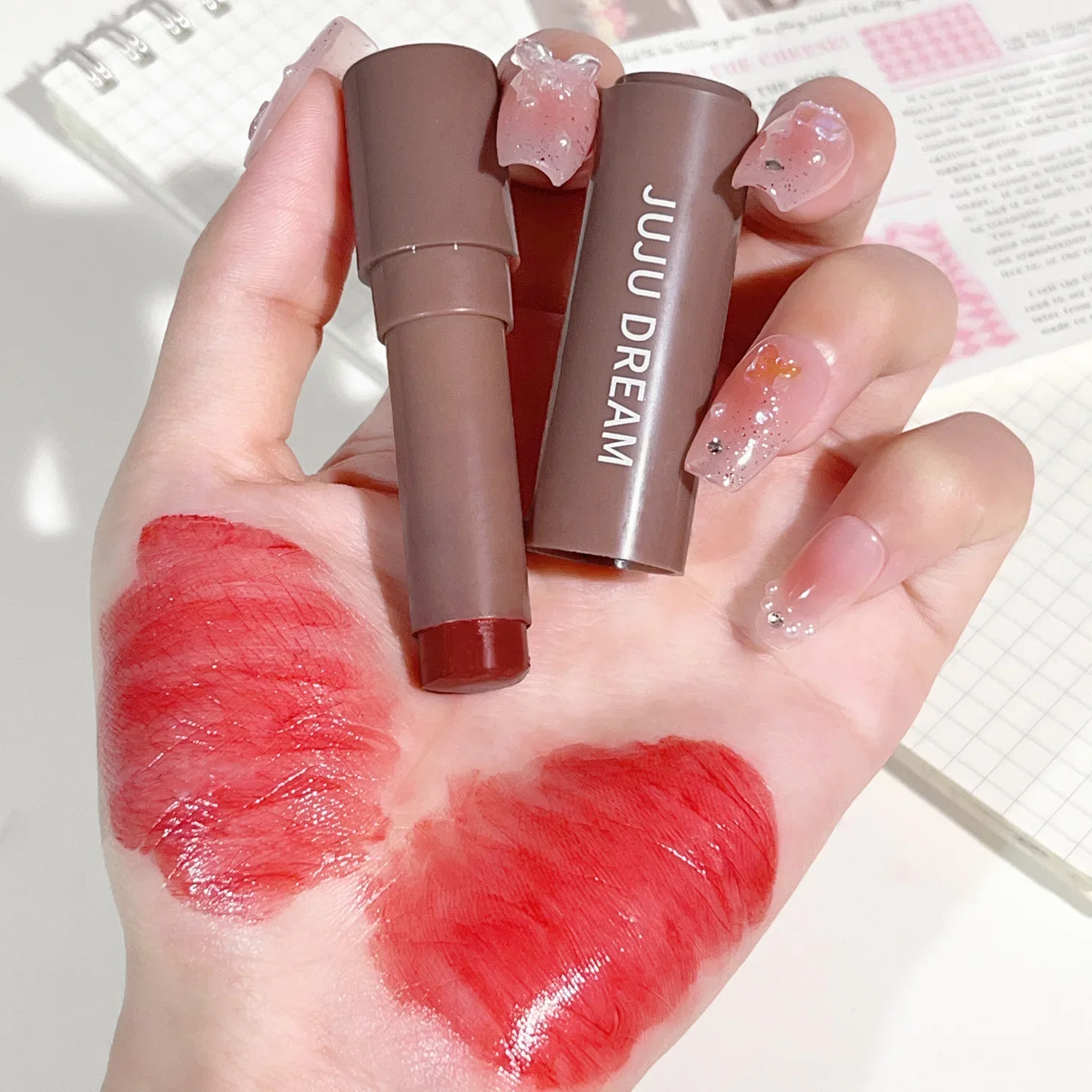 3-teiliges Set Feuchtigkeitsspendend, feuchtigkeitsspendend, aufhellende Lippenlinien, Farbwiedergabe, langanhaltendes Make-up, nährendes Lippenset – Detail 8