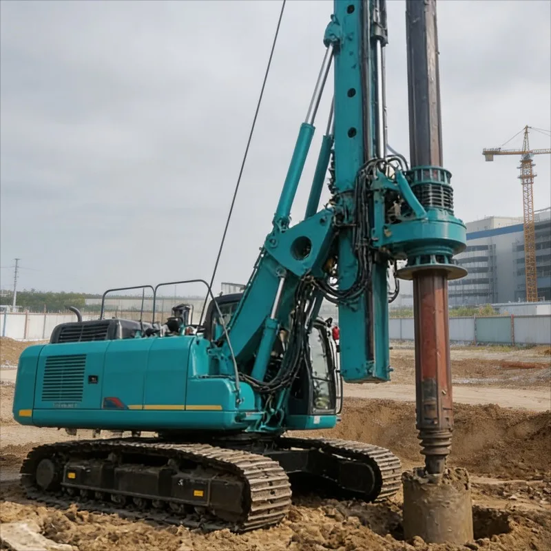 Customized Rotary Drilling Machine Hydraulic Portable Low Noise High Torque Industrial Heavy Duty for Foundation Deep Holes