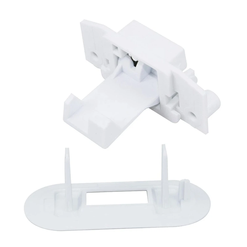ABRE-WH02X24399 غطاء الغسالة قفل سترايك و WH01X24381 غطاء الغسالة قفل الحافة لـ GE وHotpoint Top Washer