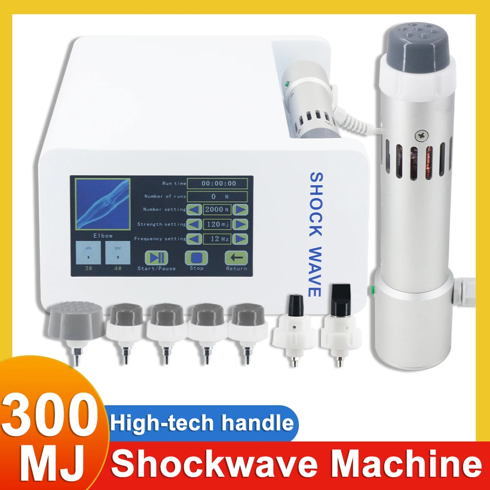 

Focused Shockwave Therapy Machine With ED Treatment Pain Relief Extracorporeal Physiotherapy 300MJ Shock Wave Therapy Machine