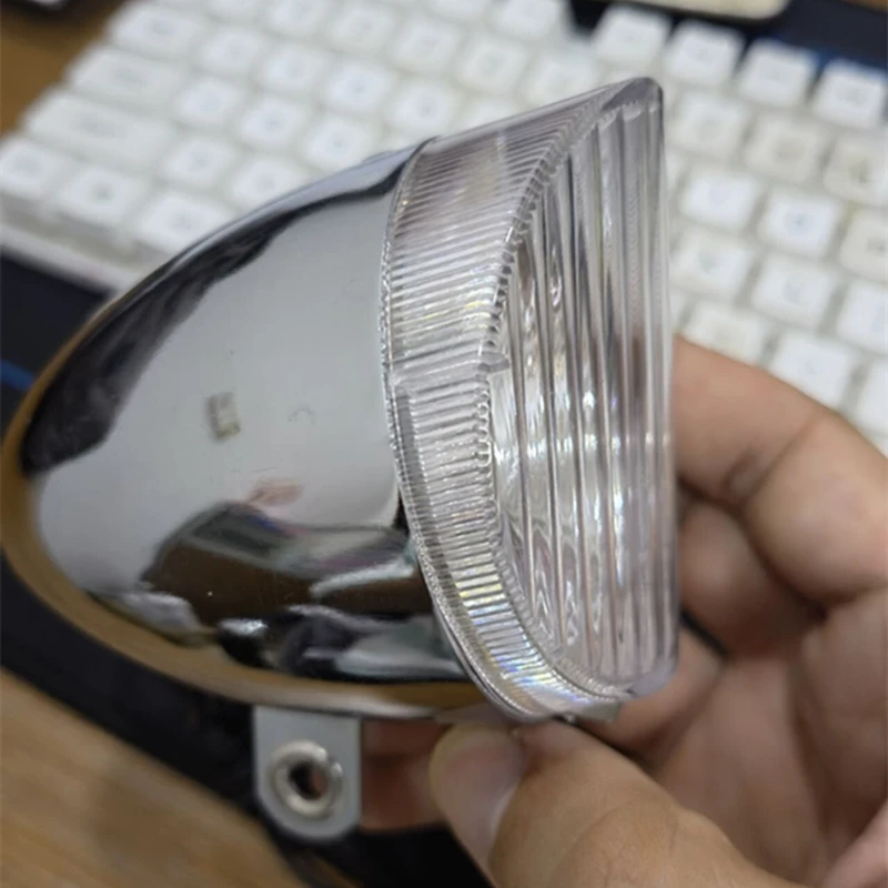 Q040 Bicycle Light 7 LED Retro Classic Bike Headlight Bicycle Retro Head Light Front Fog Safety Lamp